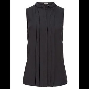 Express Black Sleeveless Blouse